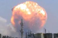 سماع دوي انفجارات شديدة في مدينة الرقة السورية