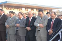 بالصور.. "سلطان" البحيرة يؤدي صلاة عيد الفطر