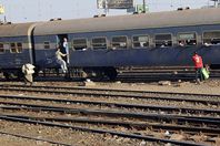 إنقاذ ركاب قطار كفر الزيات منوف بعد سرقة قطع الفرامل