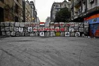 قوات الأمن تغلق شارع محمد محمود بالتزامن مع احتفالات أنصار السيسي