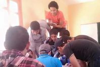 بالصور.. غش جماعي في الثانوية العامة