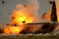 بالفيديو.. اللقطات الأولى لموقع تحطم الطائرة الروسية