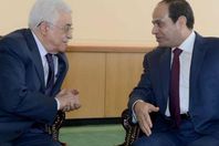 "السيسى وعباس" يبحثان خطط إعادة إعمار غزة