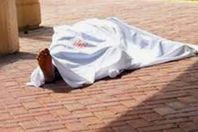 سقوط فتاة من الطابق الثانى حاولت الهرب من والدها بالعجوزة