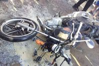 مصرع شخص وإصابة آخر في حادث دراجة بخارية بالفيوم