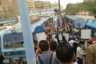 تباطؤ حركة «المترو» بالخط الأول