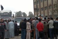 قطع طريق قطور بالغربية بسبب تعدي سائق على فتاة