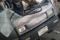 المرور: رفع آثار حادث كوبري التجنيد