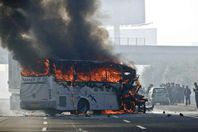 مقتل 14 شخصا بحريق حافلة في الصين