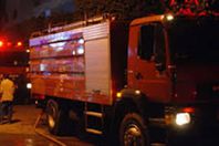 8 سيارات اطفاء لإخماد حريق هائل فى "أبو رواش"