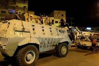 إصابة 8 من أفراد الشرطة فى حادث انقلاب مدرعة بوسط سيناء