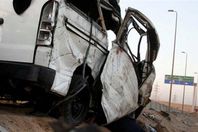 إصابة 5 أشخاص في حادث انقلاب سيارة بكفر الدوار