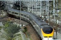 توقف حركة القطارات بين فرنسا وبريطانيا