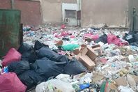 بالصور.. مستشفي بنها العام «مزبلة»