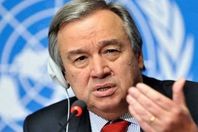 "جوتيرش" يدين إطلاق كوريا الشمالية صاروخًا باليستيًا