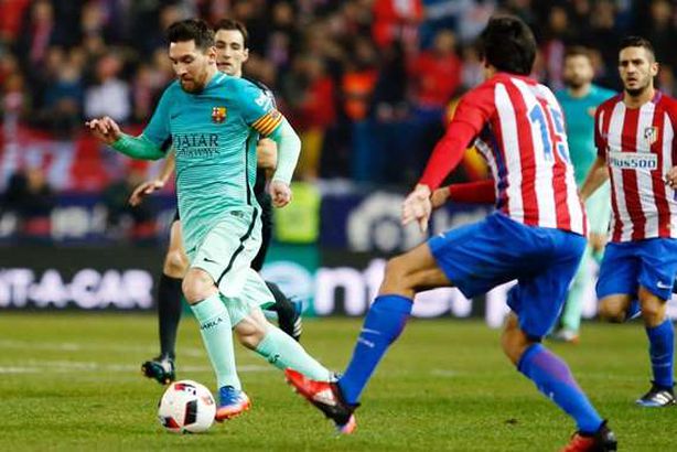 برشلونة واتليتكو مدريد