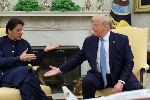 عمران خان وترامب