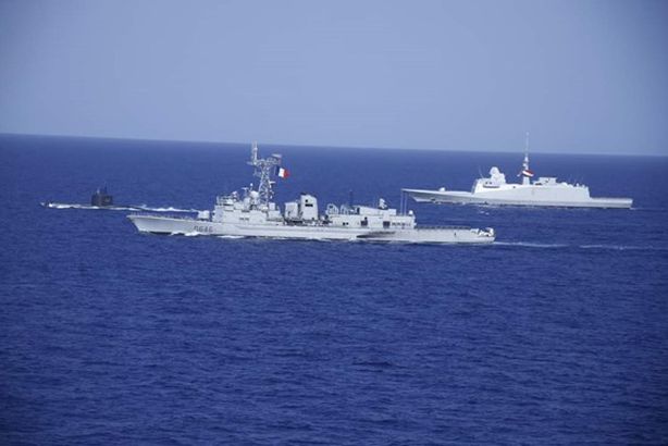 تدريب مصري فرنسي