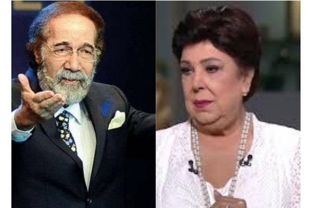 رجاء الجداوي ومحمود ياسين