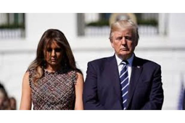 ترامب و زوجته