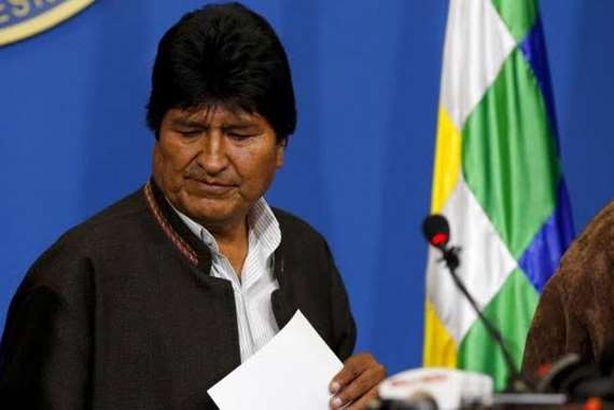 رئيس بوليفيا المستقيل