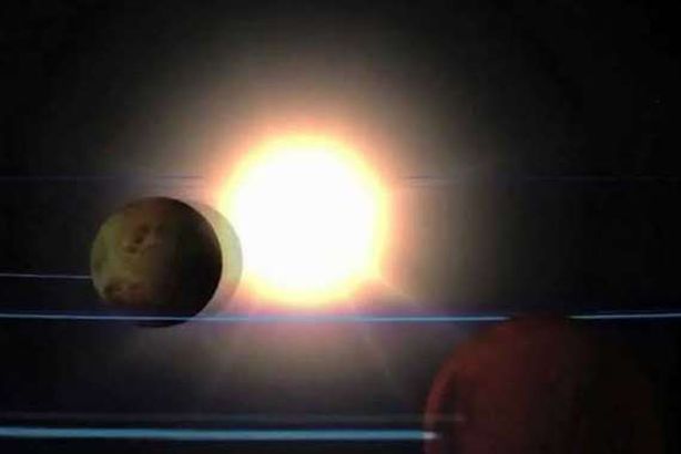 الشمس   عطارد