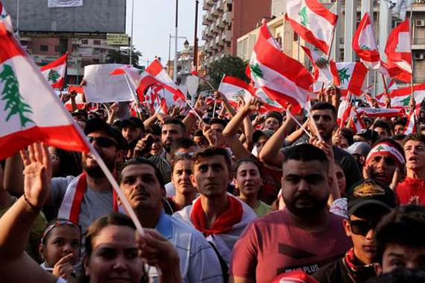 مظاهرات لبنان