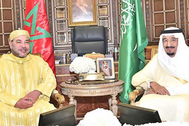 الملك سلمان والملك محمد السادس