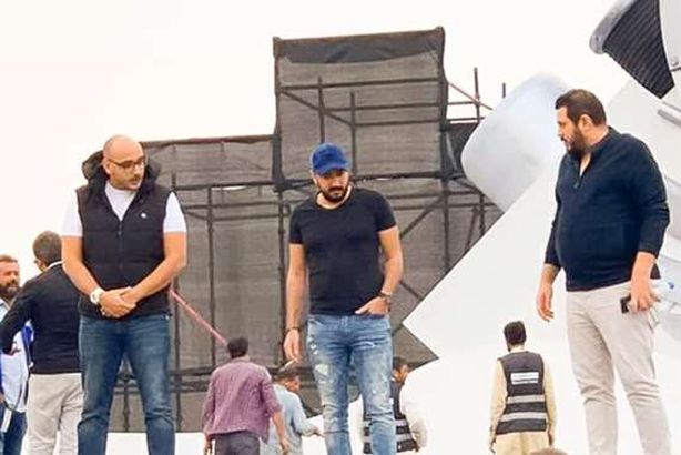 تجهيزات لحفل محمد رمضان