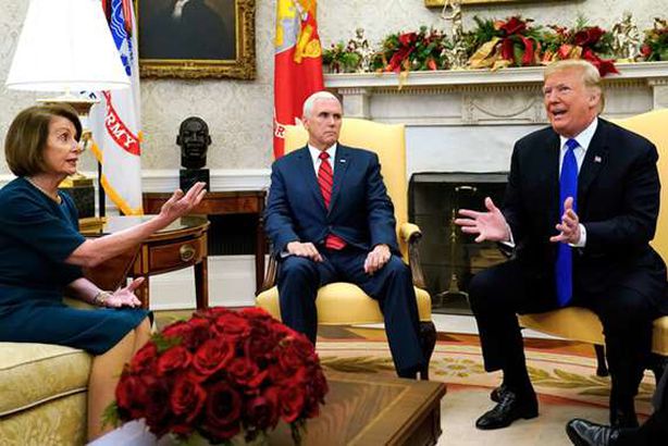 ترامب وبيلوسي