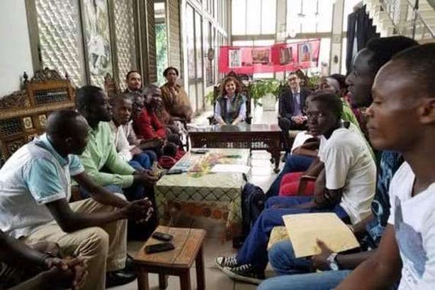 الطلبة البورونديين