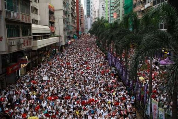 مظاهرت هونج كونج