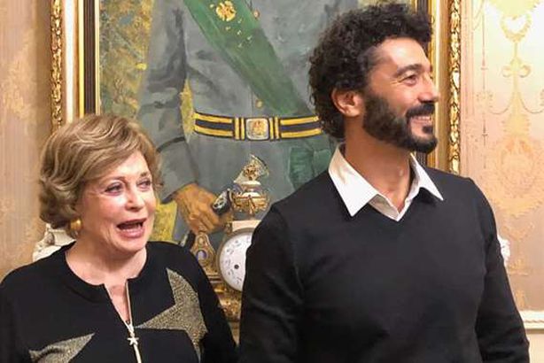 خالد النبوي وجيهان السادات