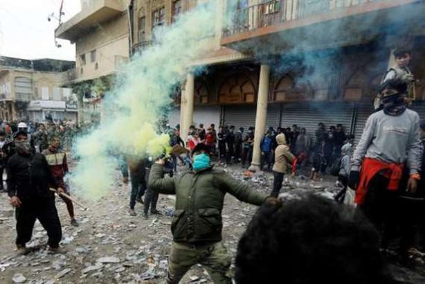 محاصرة مبني الشرطة في ذي قار