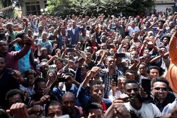 مظاهرات اثيوبيا