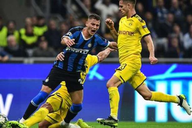 انتر ميلان وبروسيا دورتموند