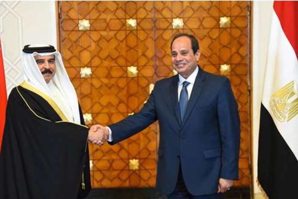 السيسي وملك البحرين
