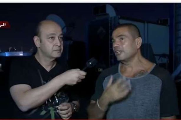 عمرو أديب وعمرو دياب