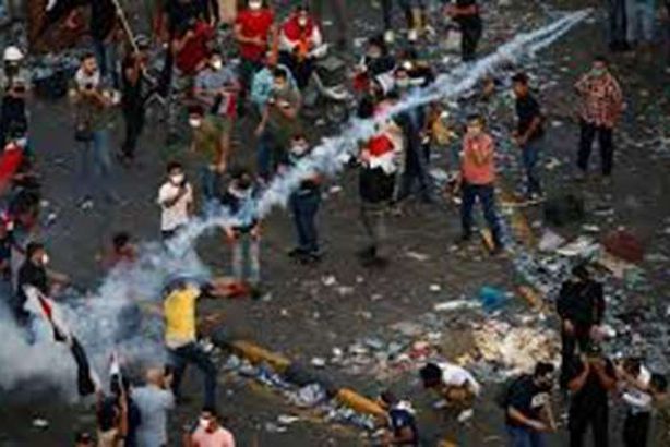 المتظاهرون في العراق