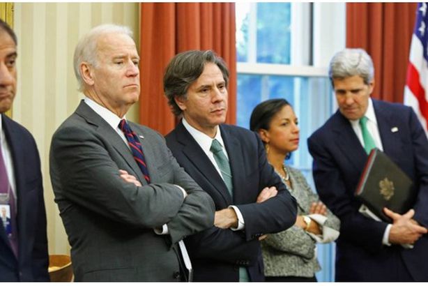 أنتوني بلينكن  و  بايدن