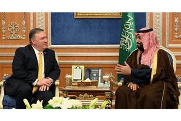 " بومبيو " و ولي العهد السعودي
