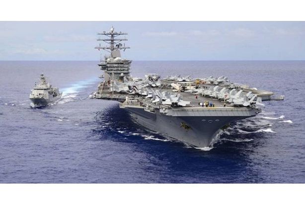 حاملة الطائرات الأميركية "يو إس إس نيميتز"