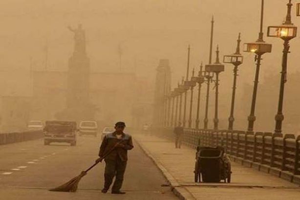 عاصفة ترابية