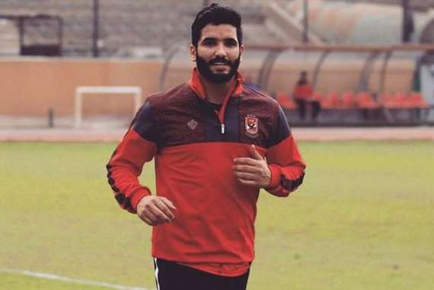 صالح جمعة يتدرب فى جيمانزيوم الأهلى صالح جمعة