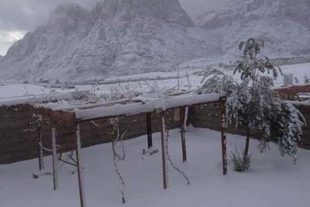 سانت كاترين تحاكي دول أوروبا المغطاة بالثلوج