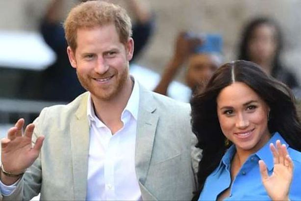 الأمير هاري وزوحته
