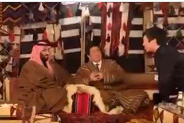 ولي العهد ورئيس وزراء اليابان