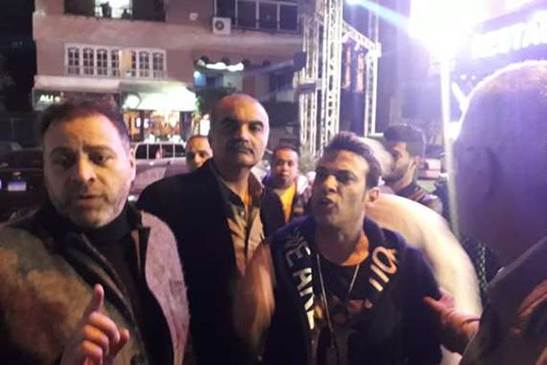 حملة امنية تغلق كافيه سعد الصغير