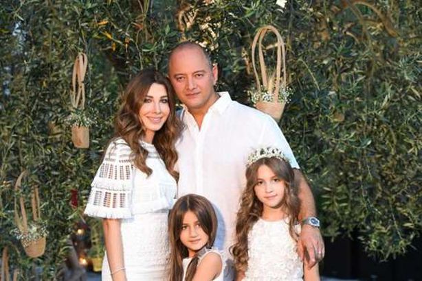 نانسي عجرم وزوجها