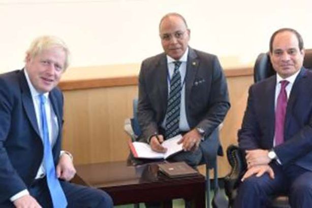 السيسي وجونسون